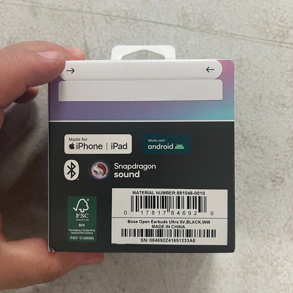 Bose Ultra Open-Ear True Wireless Bluetooth Open Earbuds - Picture 2 of 2